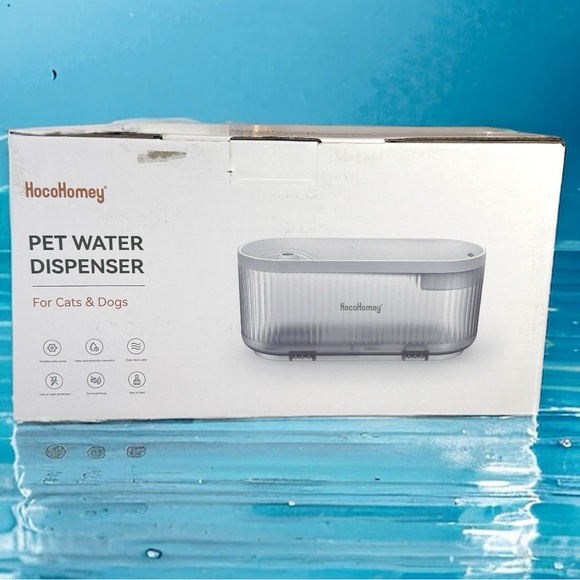 Hocohomey 110oz/3L Automatic Pet Water Fountain for Cats & Dogs  (New) - Picture 4 of 9